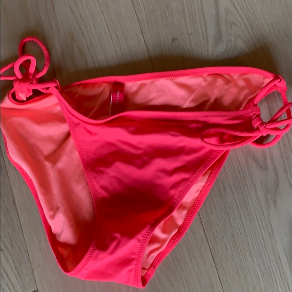 Coral colored Victoria’s Secret bikini bottoms